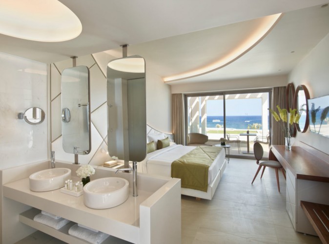 021_Mayia Exclusive Resort & Spa Beach -Deluxe Bungalow Sea View (2) - Rhodos - Schoene Aussichten Touristik